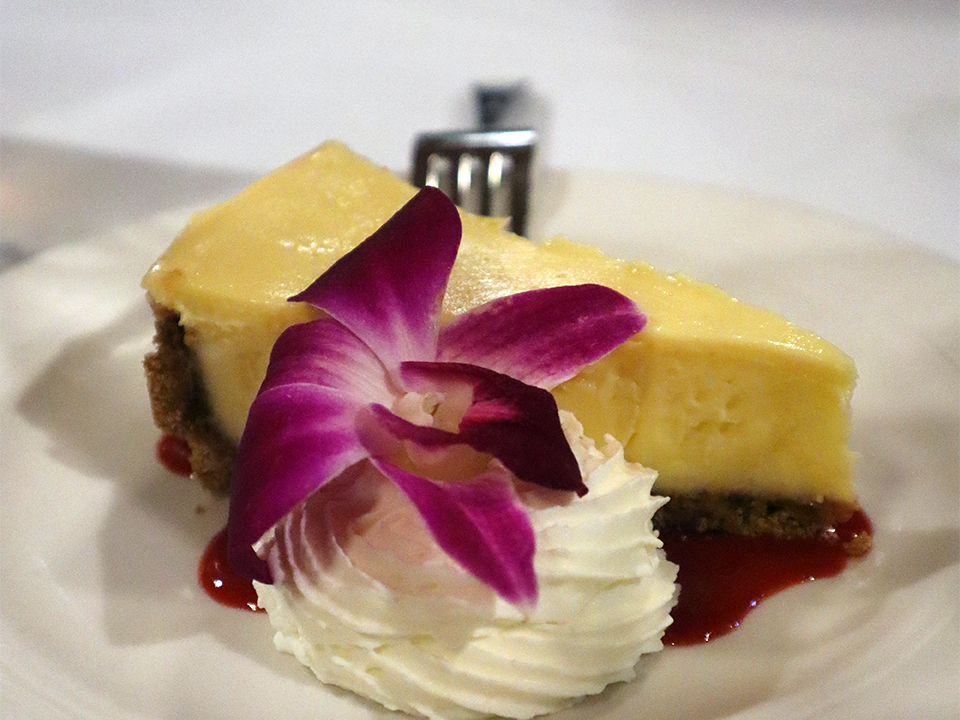 A slice of Key Lime pie from Chef Michaels (photo by Morgan Overholt/MiamiTake.com)
