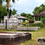 Cemetery vaults in Key West, Florida.