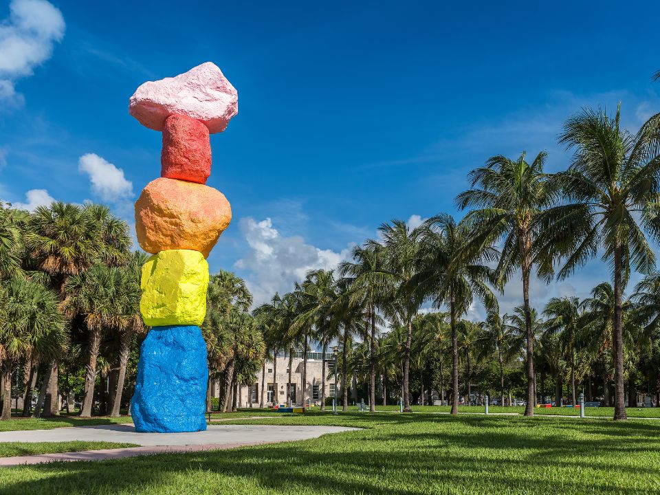 The Bass contemporary art museum in Miami Beach