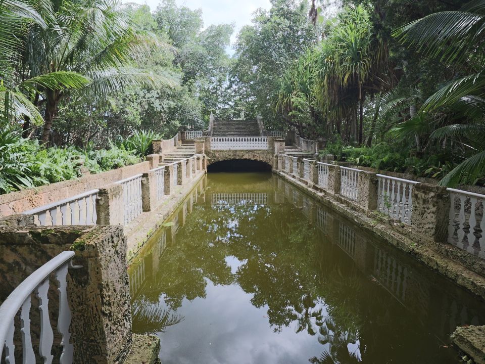 Canal in Vizcaya Coconut Grove