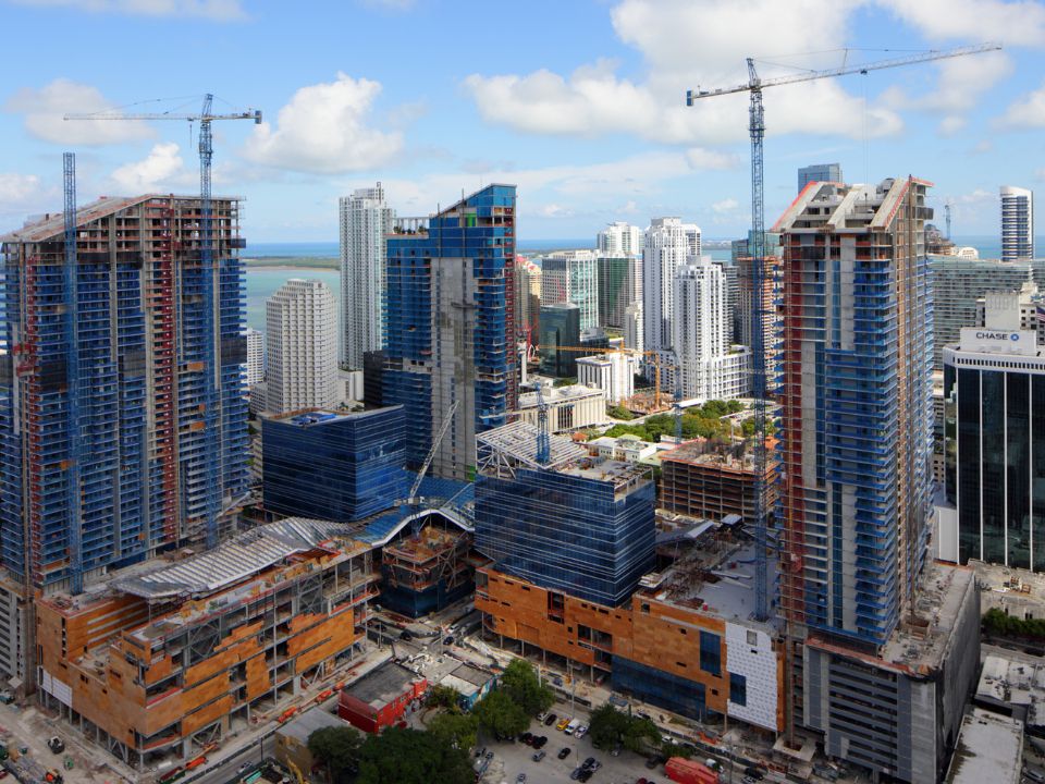 Construction of Brickell City Centre
