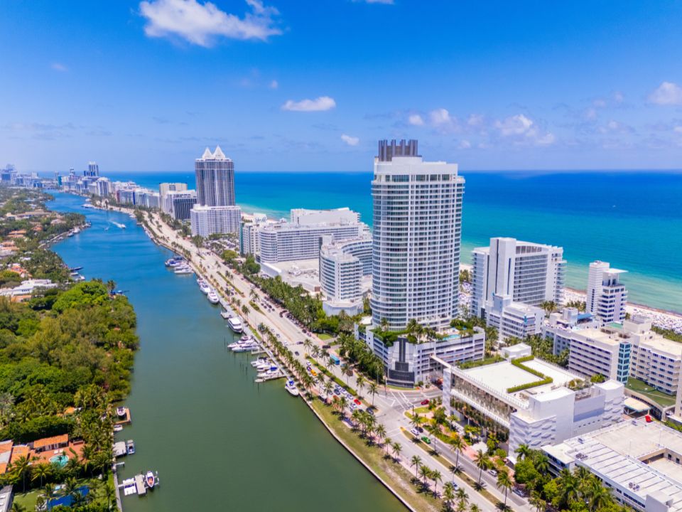 Miami Beach near Indian Creek