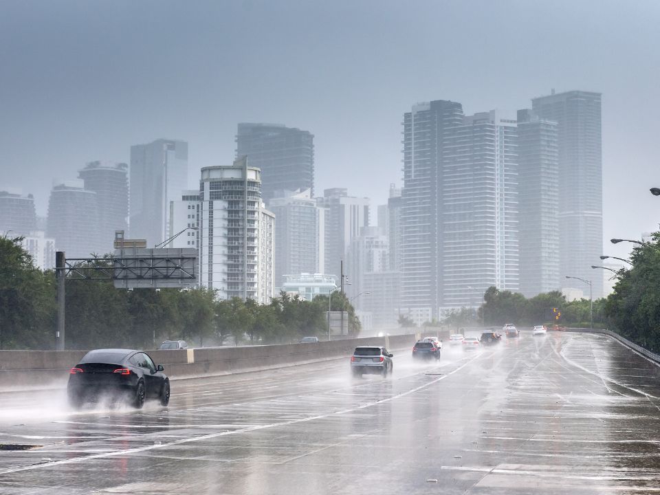 Rain in Brickell