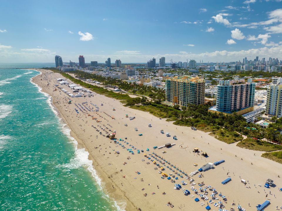 Summer day on Miami Beach