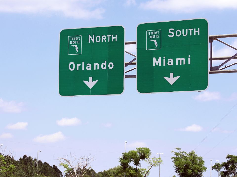 Florida Turnpike signs