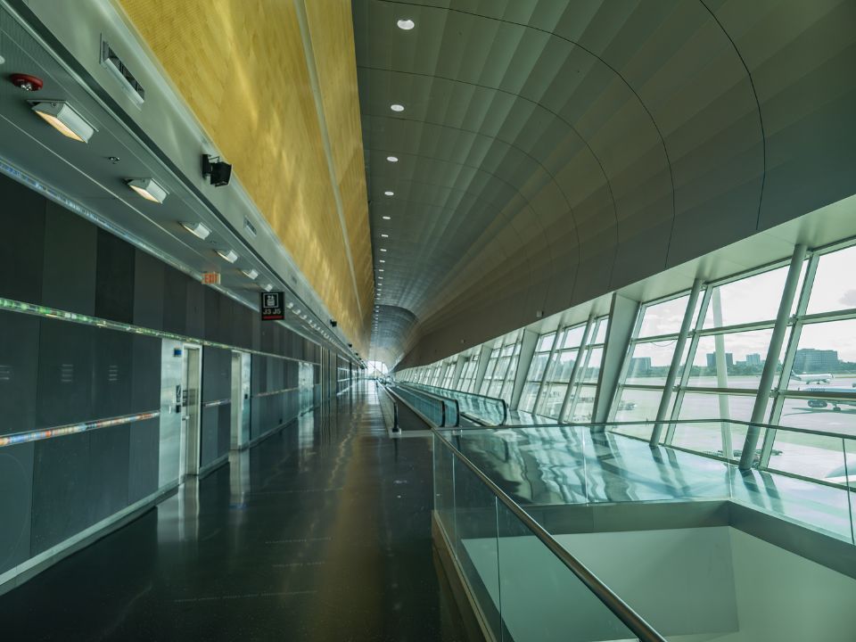 Terminal J Hallway Miami International Airport (MIA)