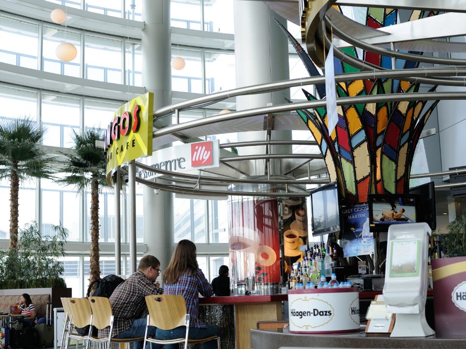 Cafe and Bar at Miami International Airport