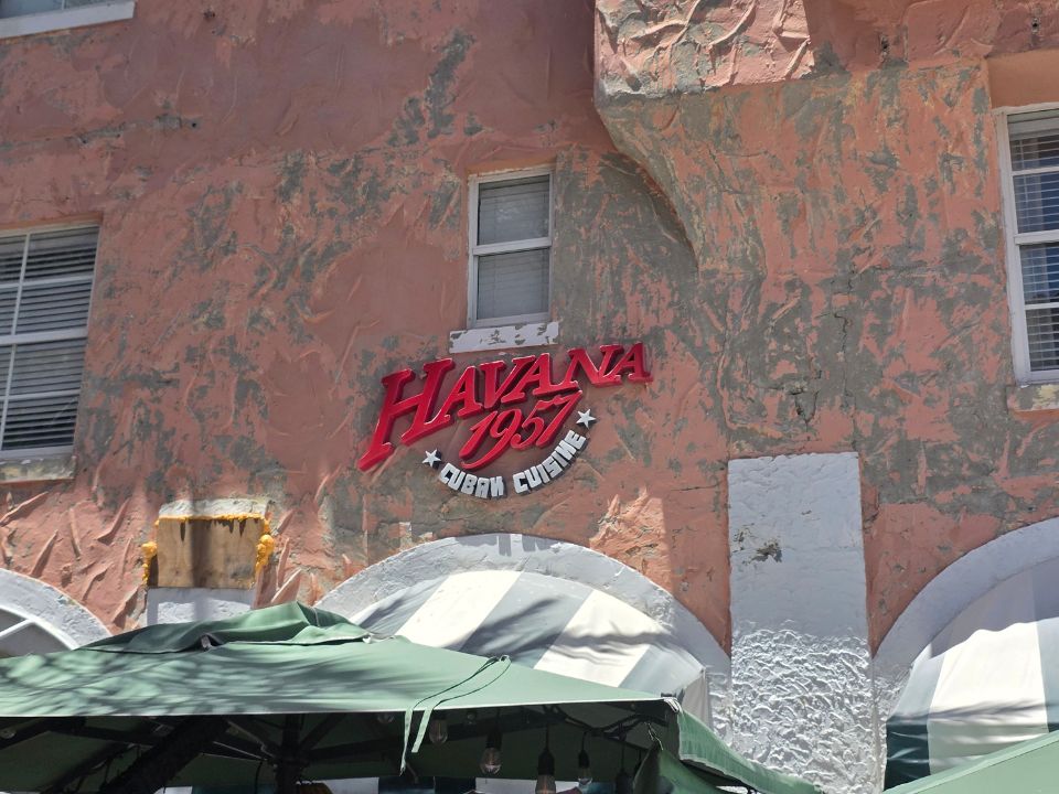 Havana 1957 at Espanola Way Miami Beach