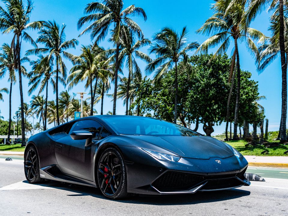 Lamborghini Huracan in Miami Beach