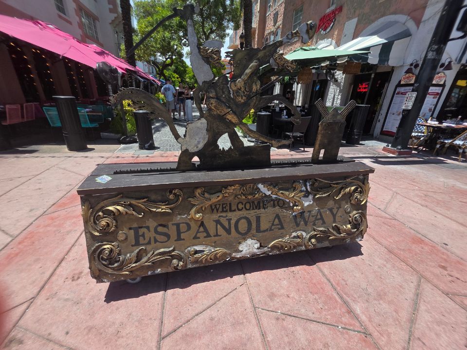 Espanola Way in Miami Beach