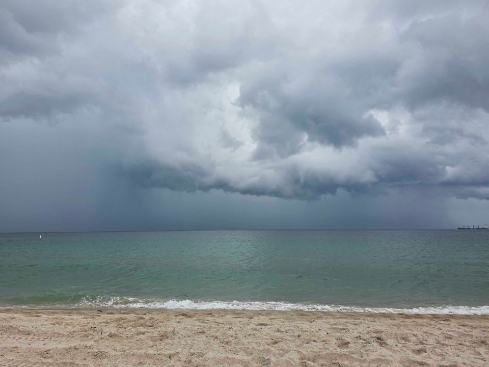 Storm at Fort Lauderdale Beach