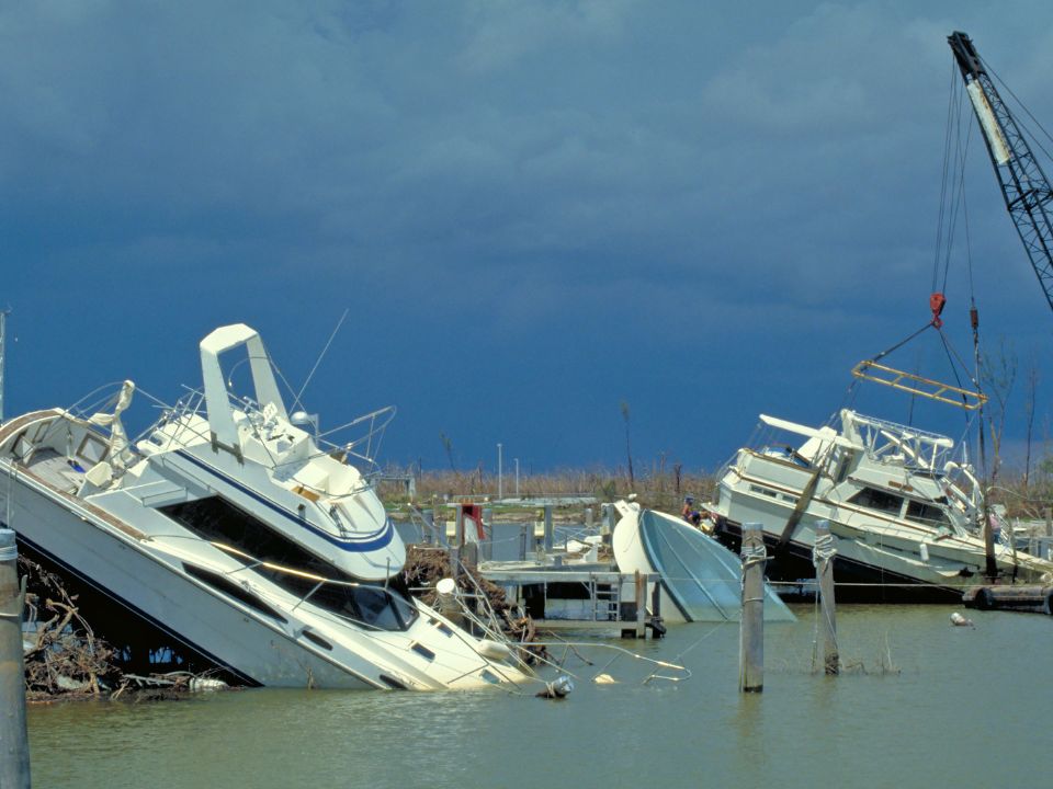 Black Point Marina After Hurricane Andrew