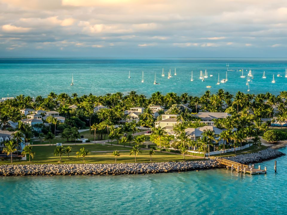 Sunset Key near Key West Florida