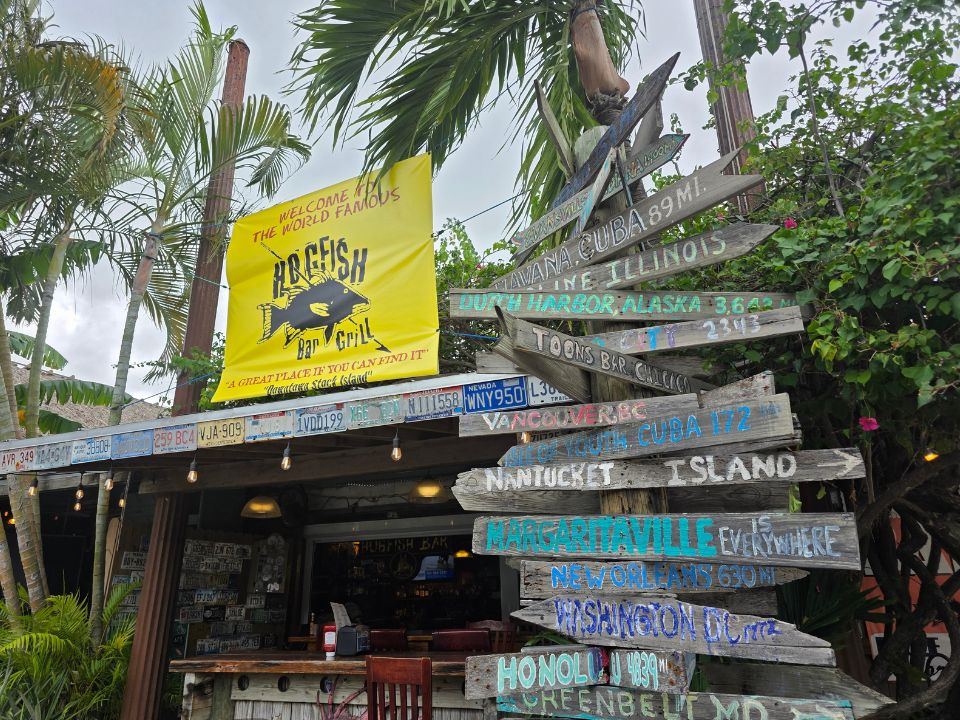 Hogfish Bar & Grill on Stock Island near Key West