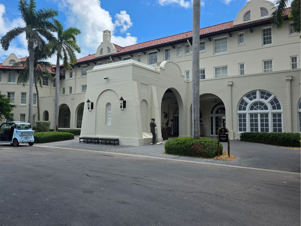 Entrance of the Casa Marina Hotel Key West
