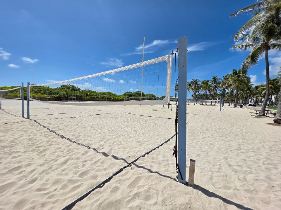 Beach Volleyball court South Beach