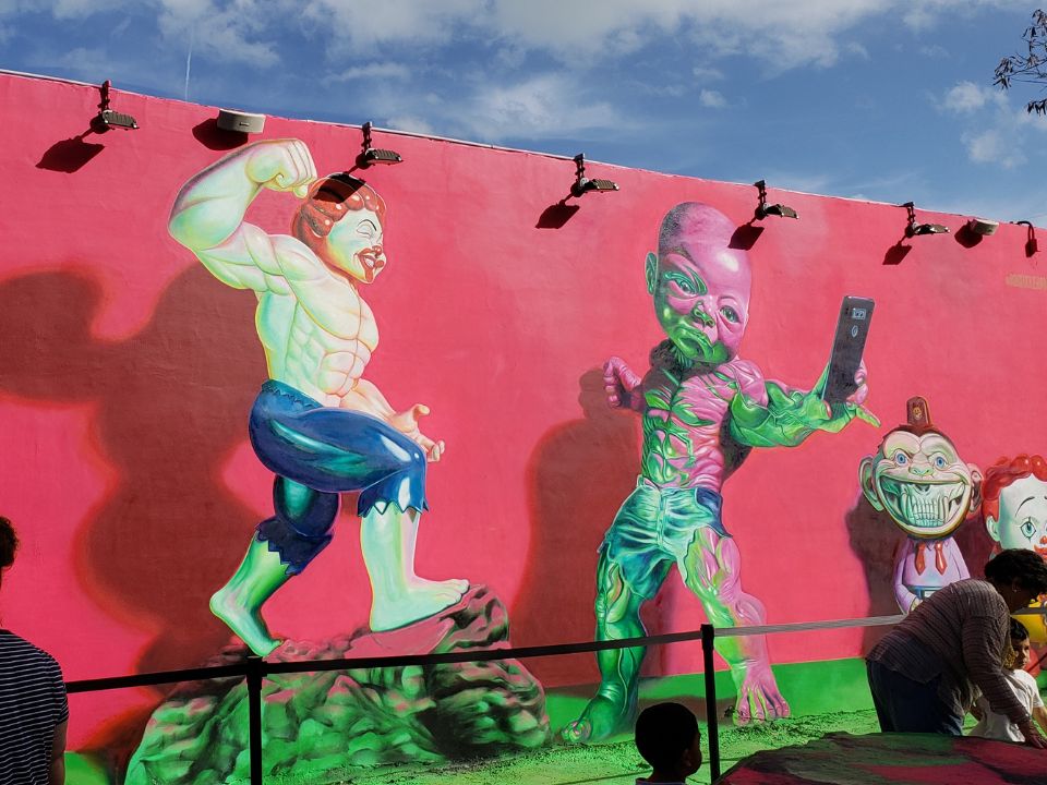 Wynwood Walls north of Downtown Miami