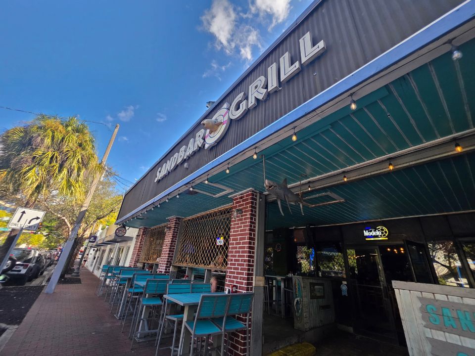 The Sandbar in Coconut Grove