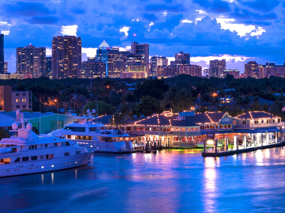 Fort Lauderdale Skyline at Twilight