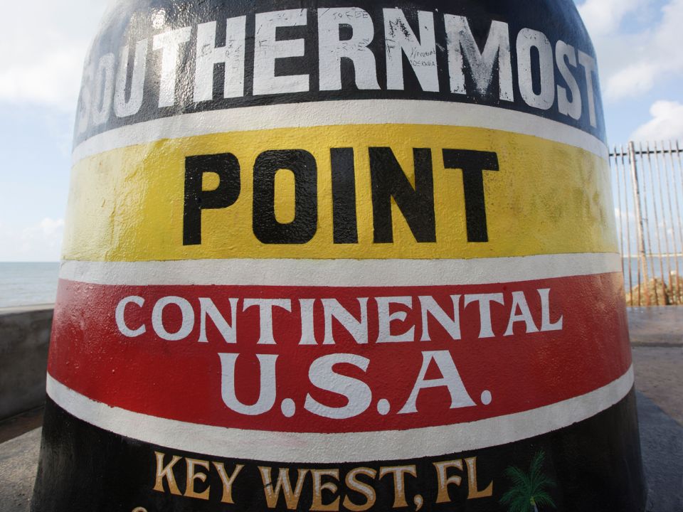 The Southernmost Point Marker in Key West