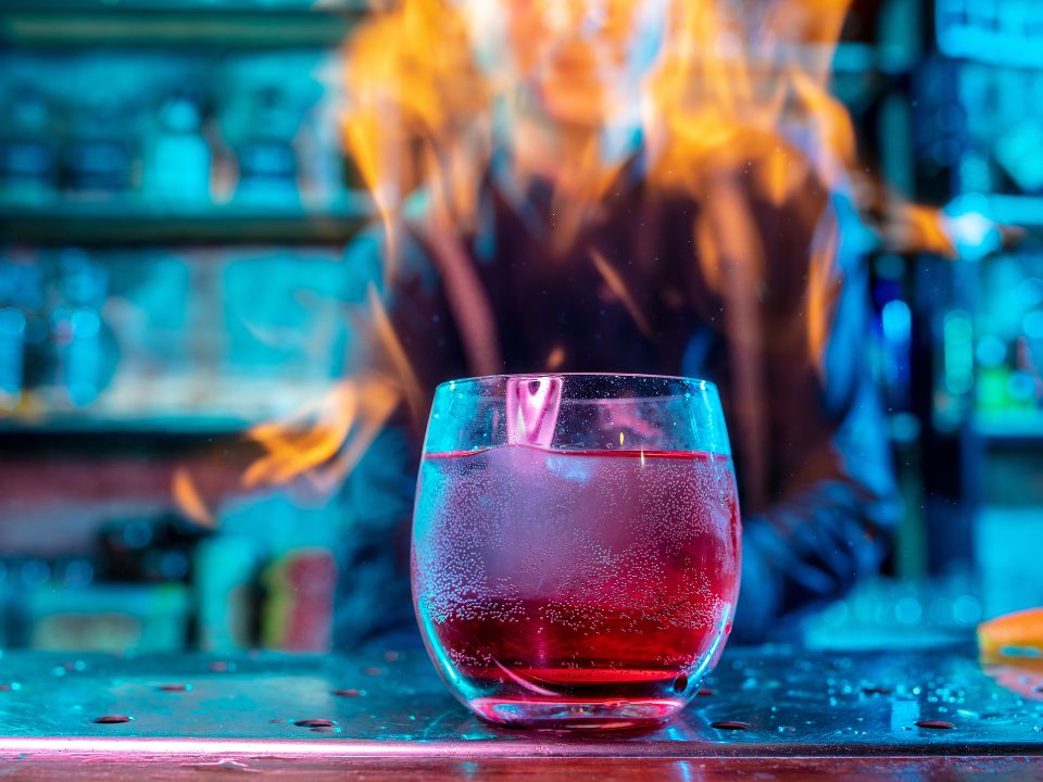 The kind of drink that ends with a sentence, not a story