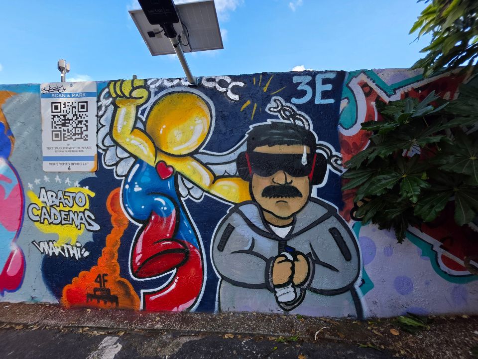 Street mural in Wynwood, Miami