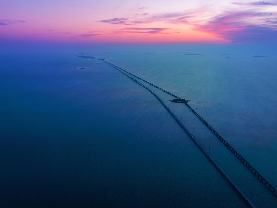 Seven Mile Bridge at Sunrise