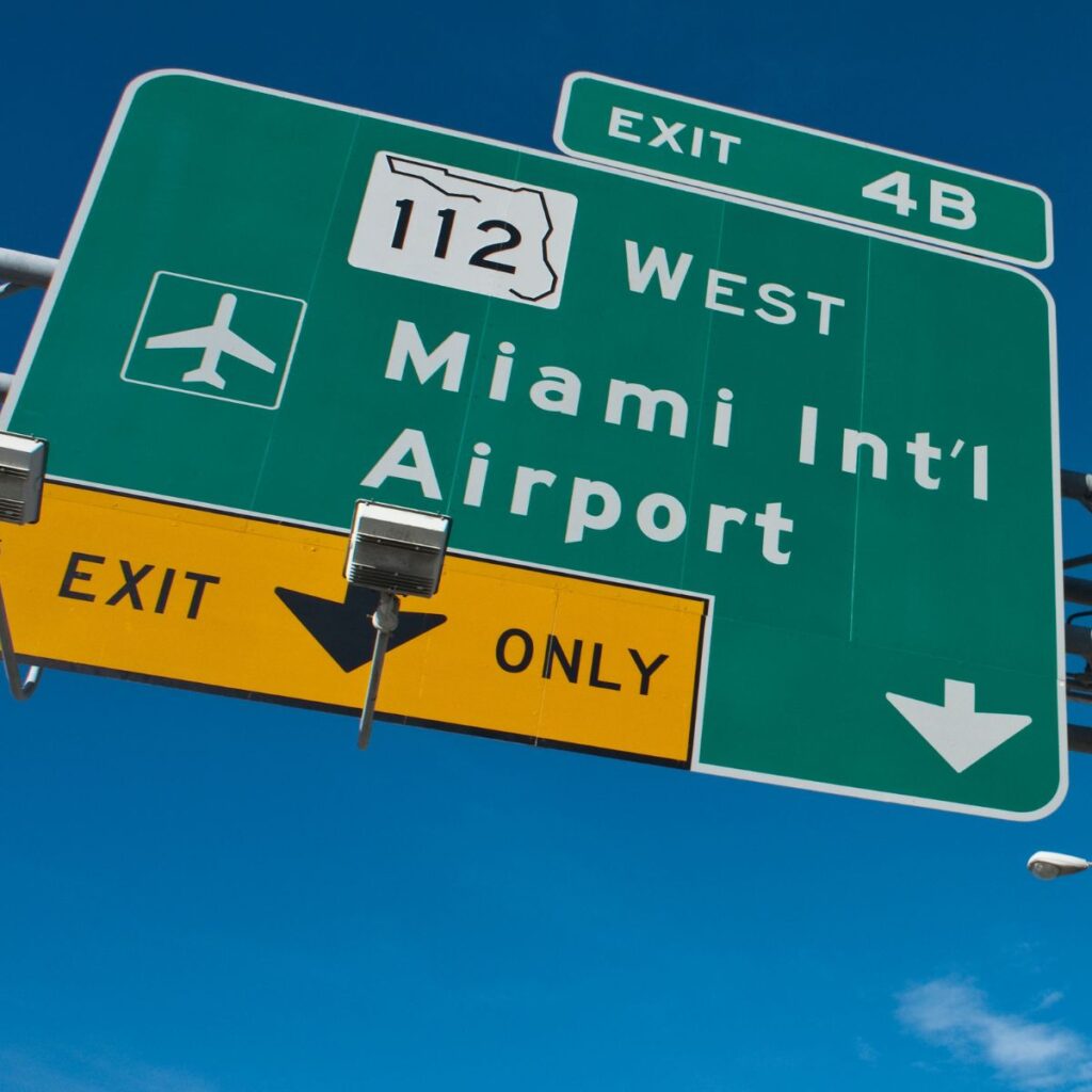 MIA Airport Exit