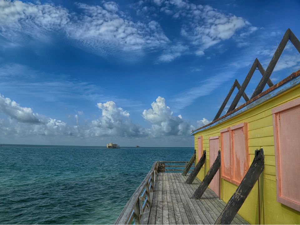 A-Frame house in Stiltsville