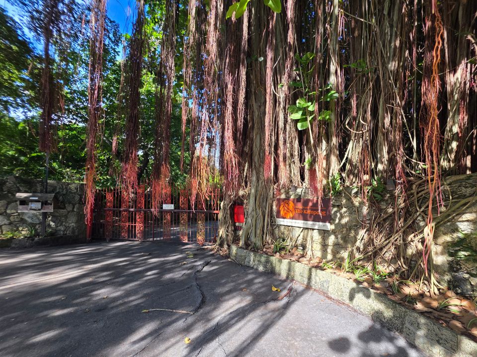 The Kampong entrance in Coconut Grove